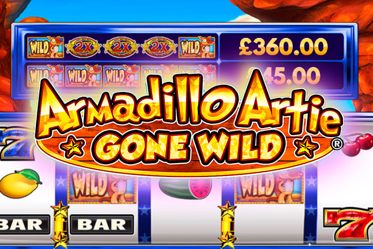 Armadillo Artie Gone Wild - DWG slot at Bet Republic Casino Casino