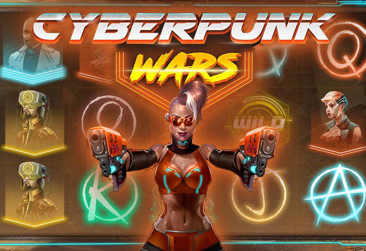 Cyberpunk Wars - Woohoo slot at Bet Republic Casino Casino